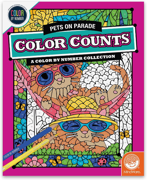 MindWare Color Counts: Pets On Parade