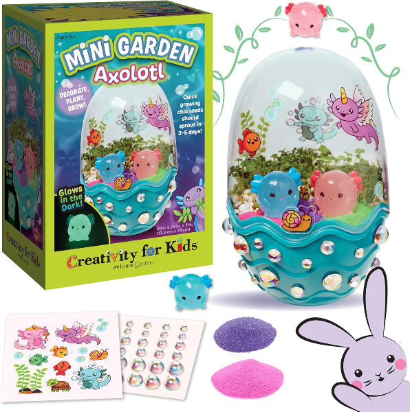 Mini Garden Axolotl