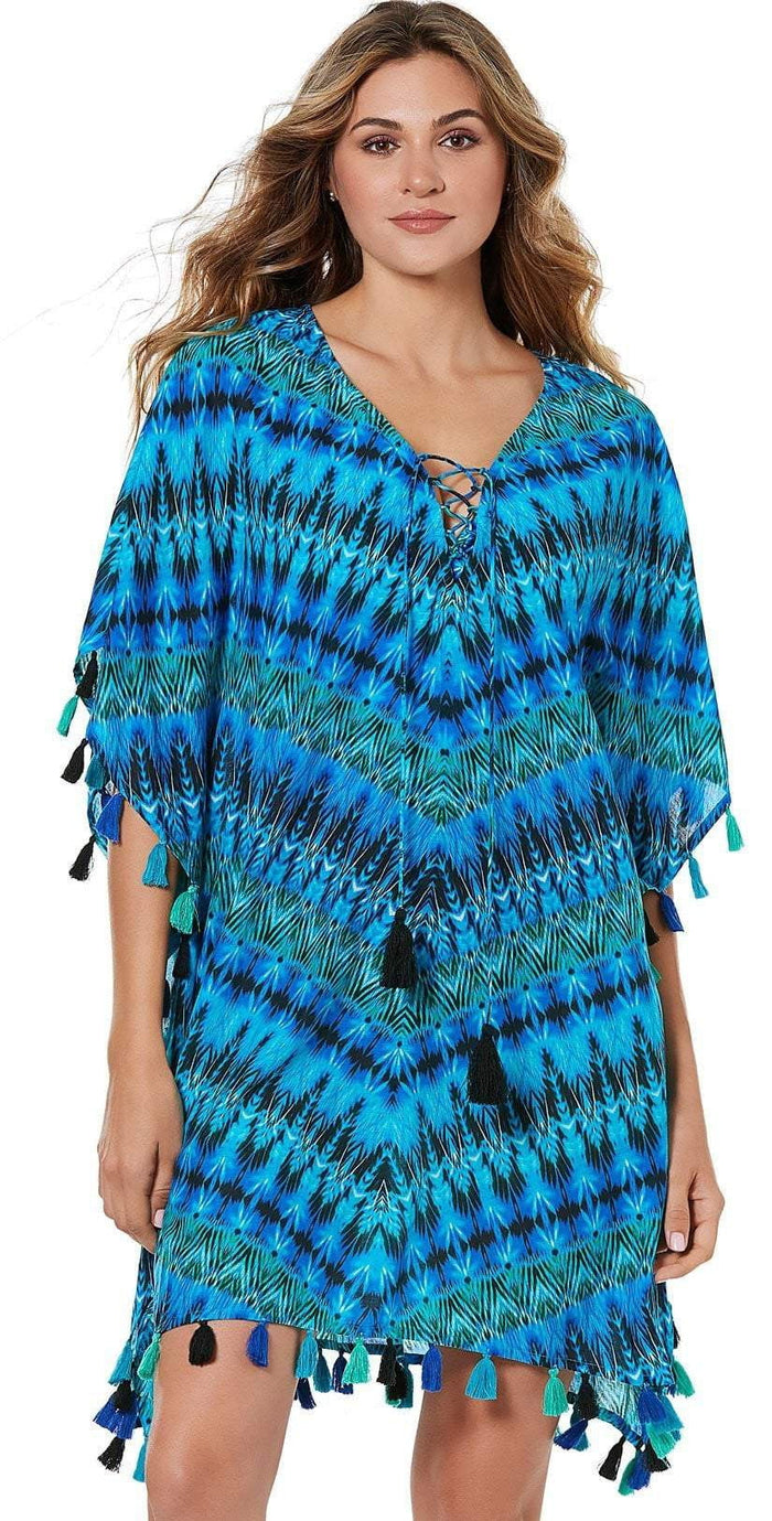 Miraclesuit Cabana Chic Caftan 6517598-BLU:
