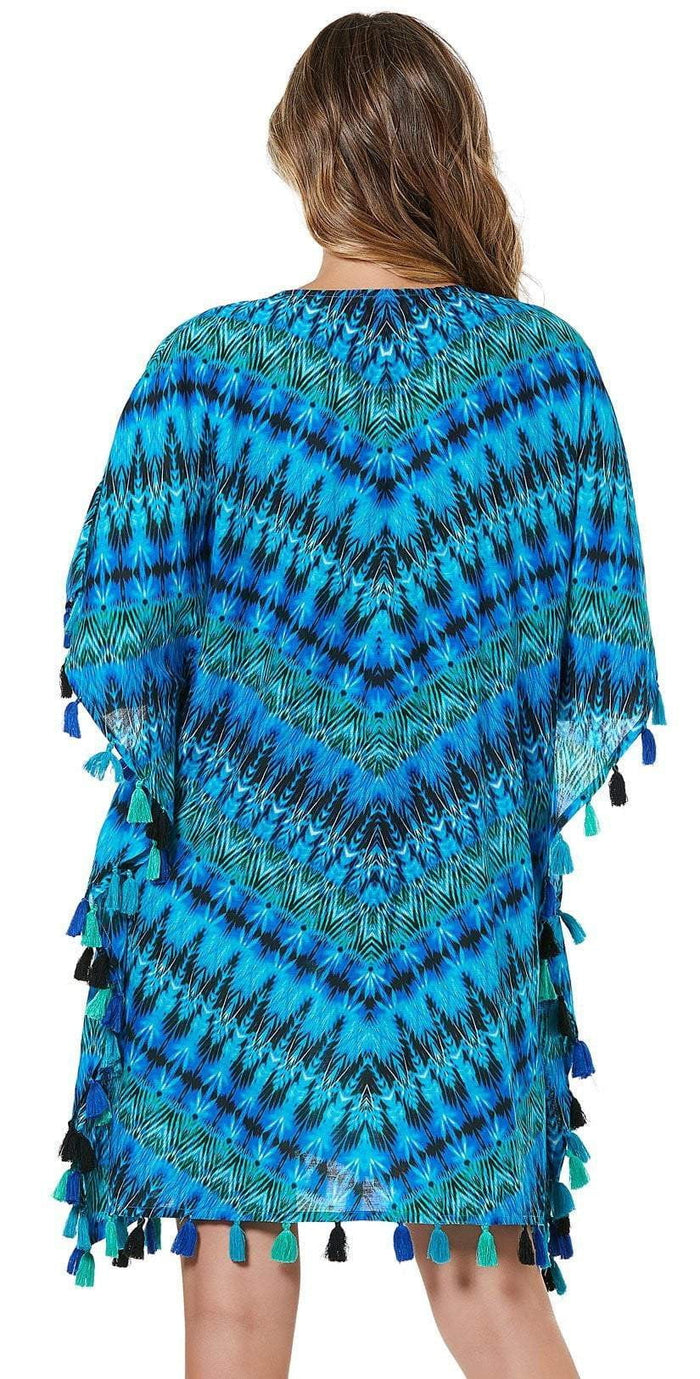 Miraclesuit Cabana Chic Caftan 6517598-BLU: