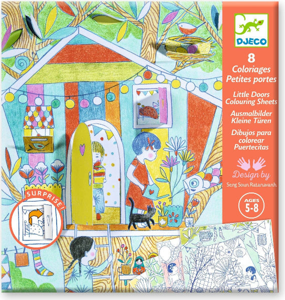 Nina's Tents Surprise Coloring
