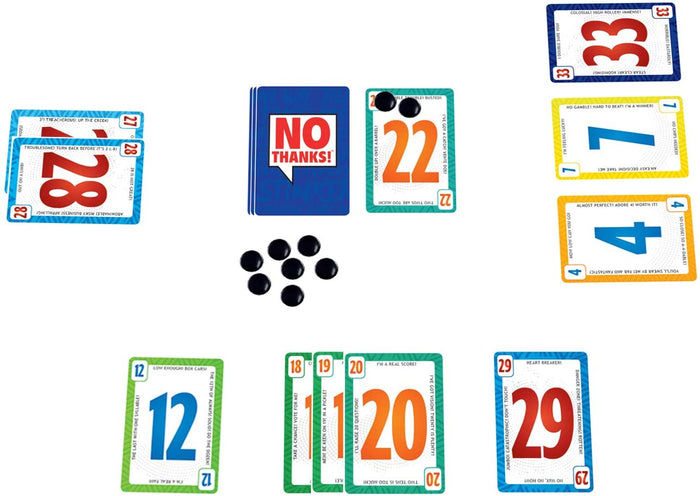 NO Thanks Card Game