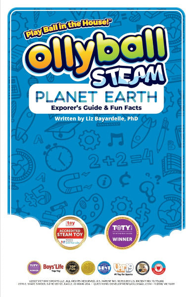 Book cover of 'Ollyball STEAM Planet Earth'