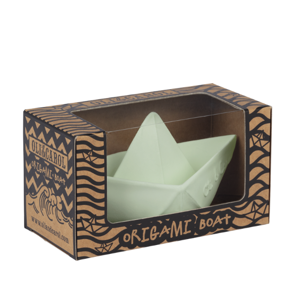 Origami Boat - Mint