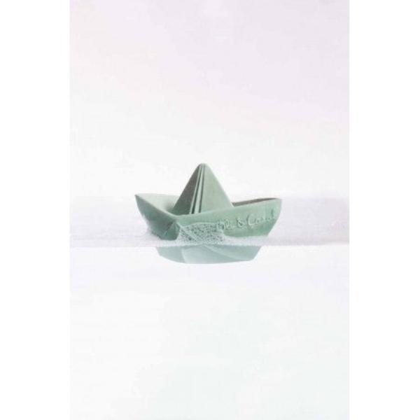 Origami Boat - Mint