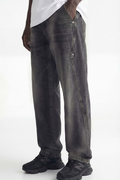 Oxidized Relaxed Rivet Denim // Black Urban Monkey®