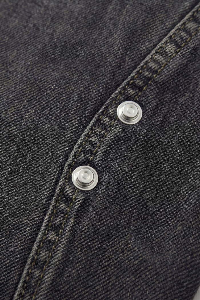Oxidized Relaxed Rivet Denim // Black Urban Monkey®