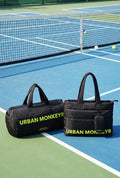 Pack of 2 Puffer bags // Neon On Black Urban Monkey®