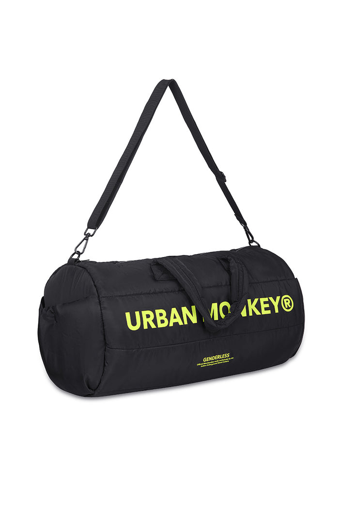 Pack of 2 Puffer bags // Neon On Black Urban Monkey®