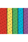 Pack of 5 transparent color Grip Tape 9in x 33in Graphic Mob - Urban Monkey® - 88483033