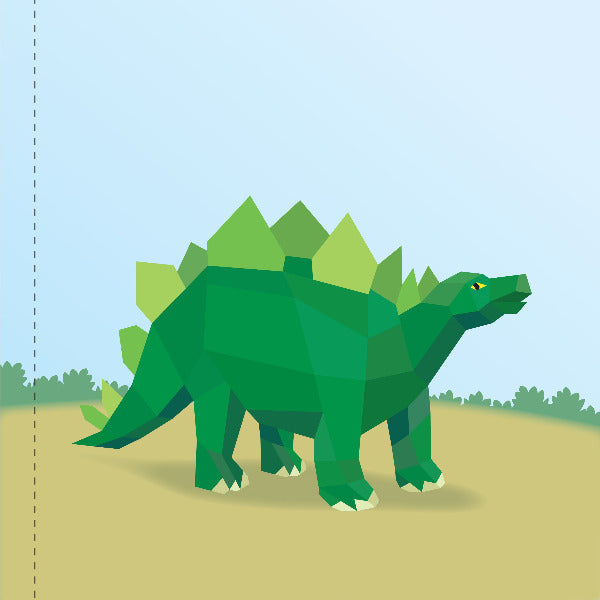 Paint By Sticker Kids Dinosaurs