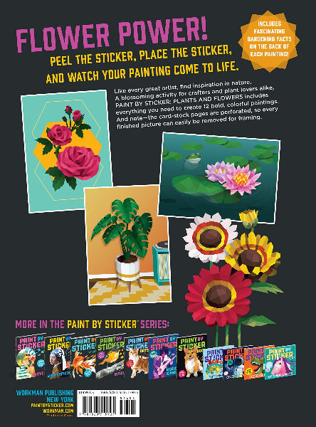 Paint by Sticker Plants and Flowers