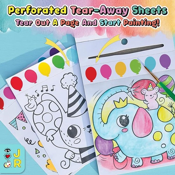 Paint Pages Party Animals