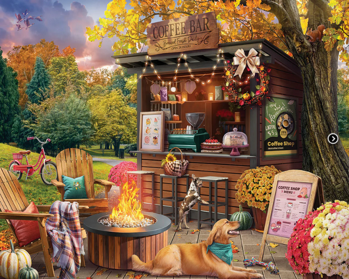 Parkside Coffee Retreat 1000 pc