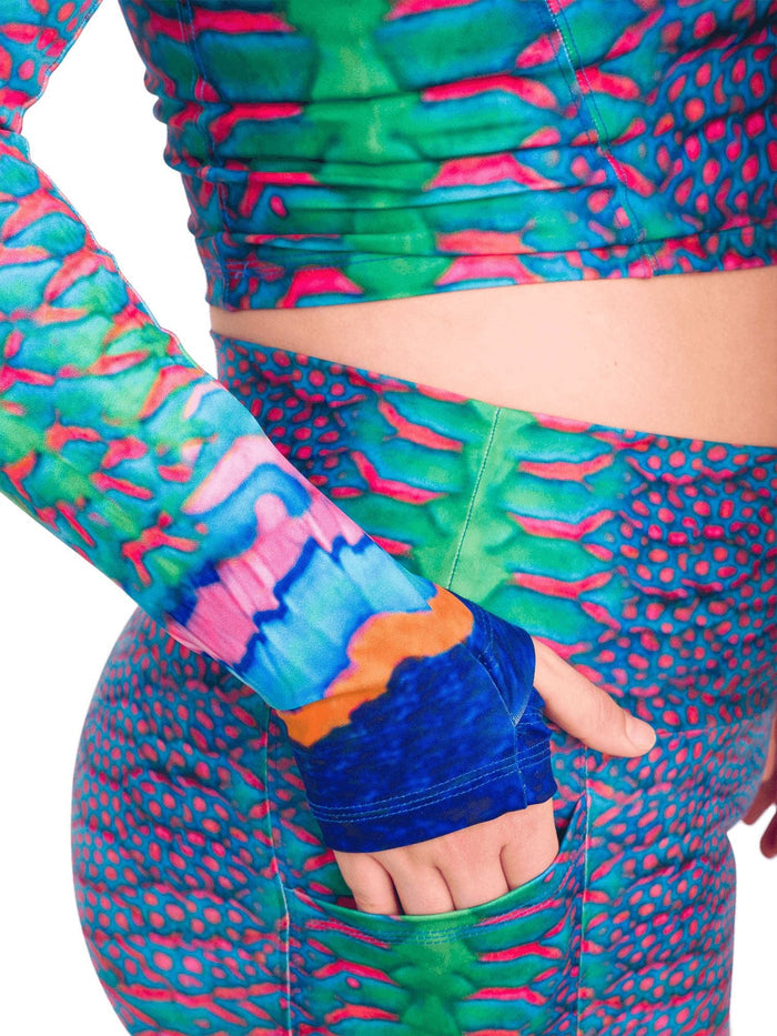 Parrotfish Protection Cropped Rashguard | UPF 50+ | Waterlust