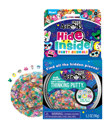 Party Animals Hide Inside Putty