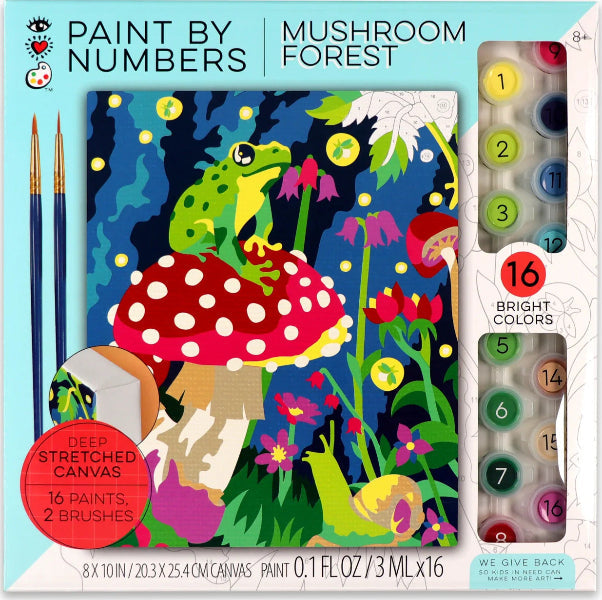 PBN Mushroom Forest