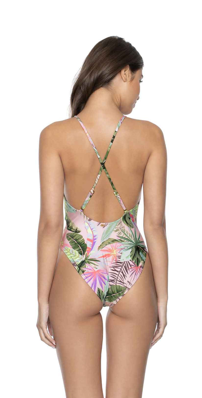PilyQ Bahamas Arielle One Piece back