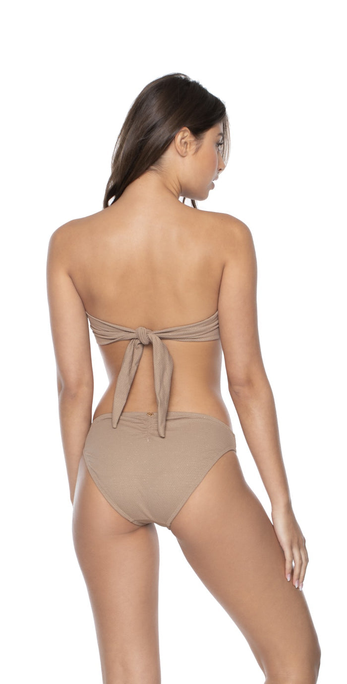 PilyQ Bimiri Knot Bandeau Bikini Top