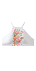 PilyQ Lanai Hudson High Neck Top LAN-139H: