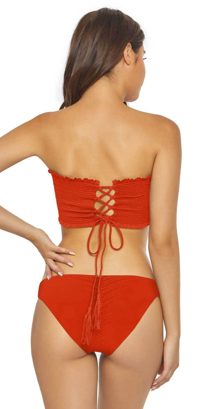 PilyQ Lust Basic Ruched Full Bottom LUS-211F: