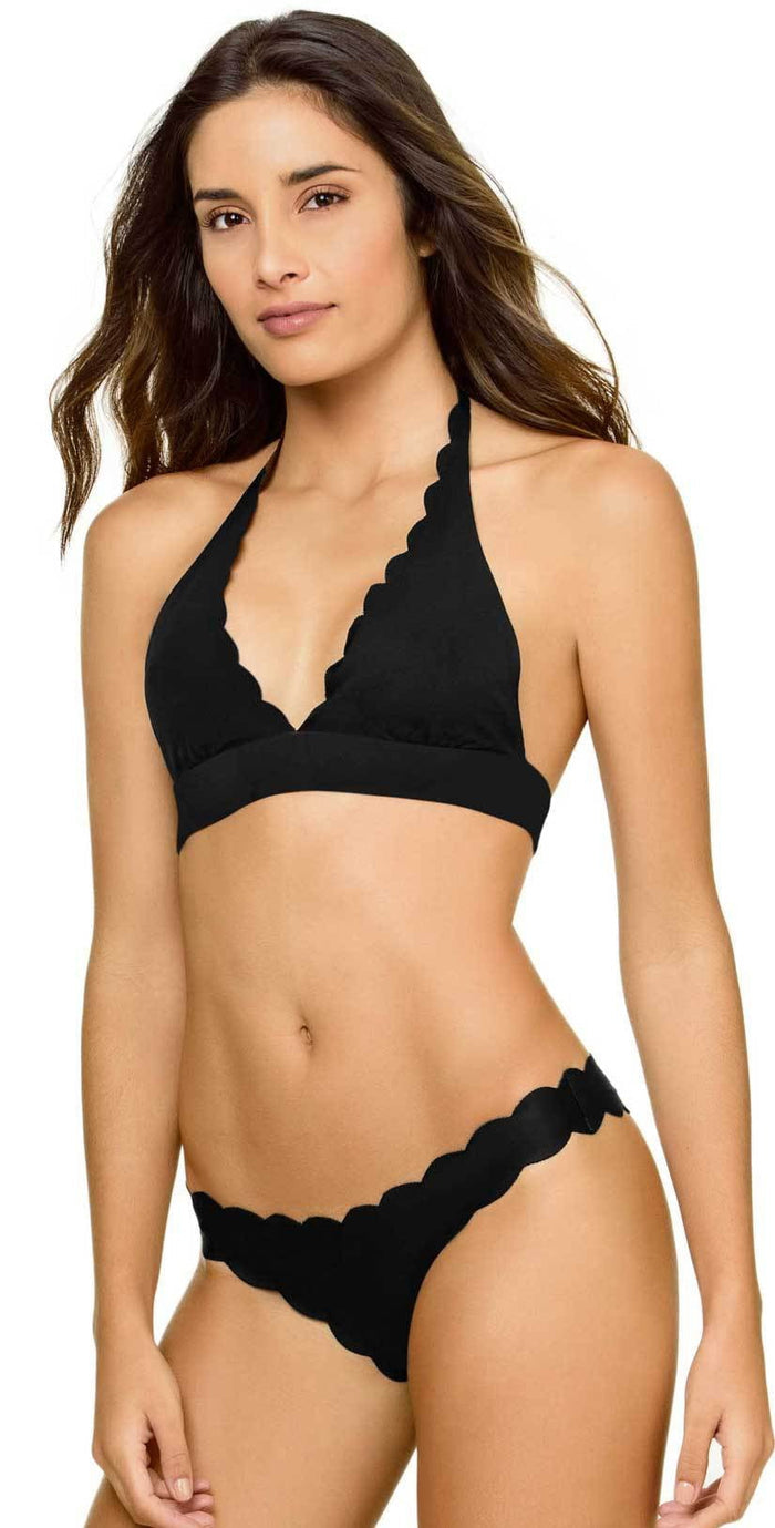 PilyQ Reversible Wave Full Cut Bottom in Copper: