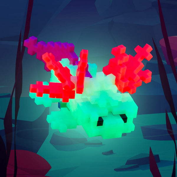 Plus-Plus Axolotl Tube