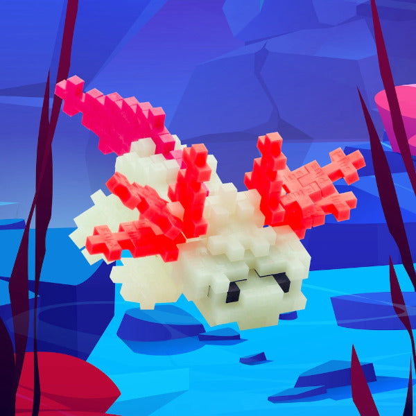 Plus-Plus Axolotl Tube
