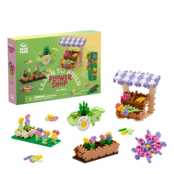Plus-Plus Learn to Build Flower Shop