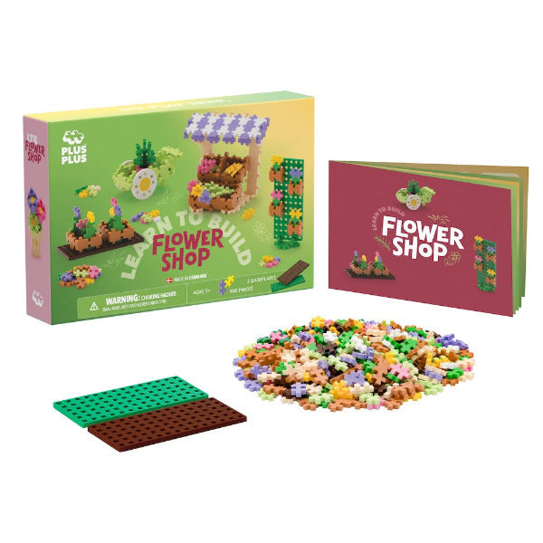 Plus-Plus Learn to Build Flower Shop