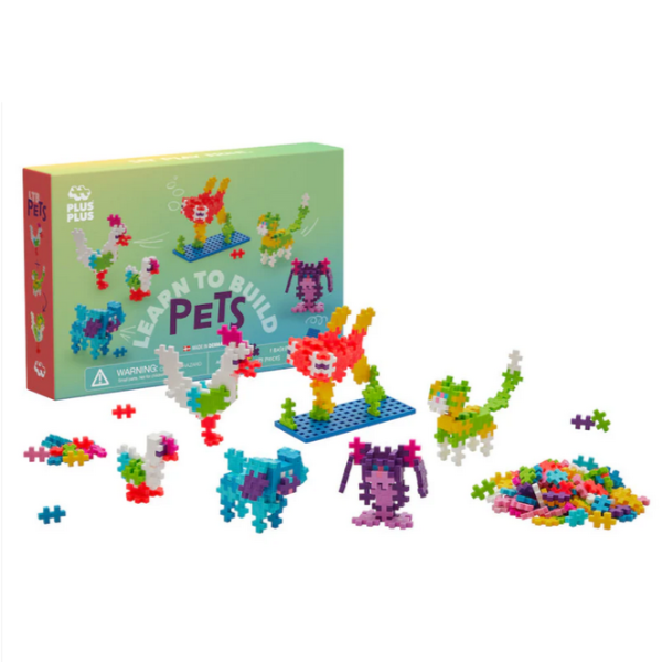 Plus-Plus Learn to Build Pets