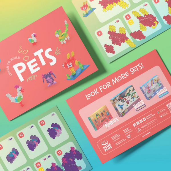 Plus-Plus Learn to Build Pets
