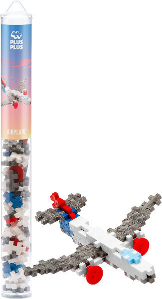 Plus-Plus Tube Airplane