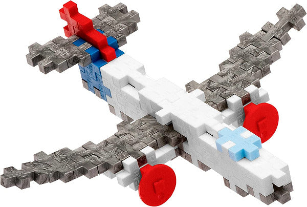 Plus-Plus Tube Airplane