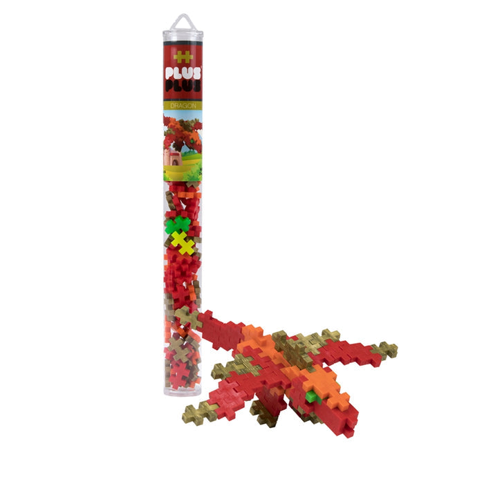 Plus-Plus Tube Dragon