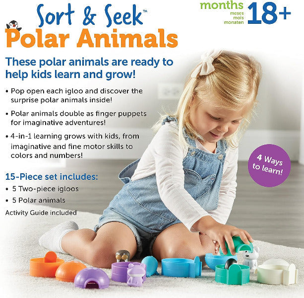 Polar Animals Sort & Seek