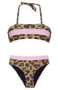 PQ Swim Colorblock High Waist flat shot