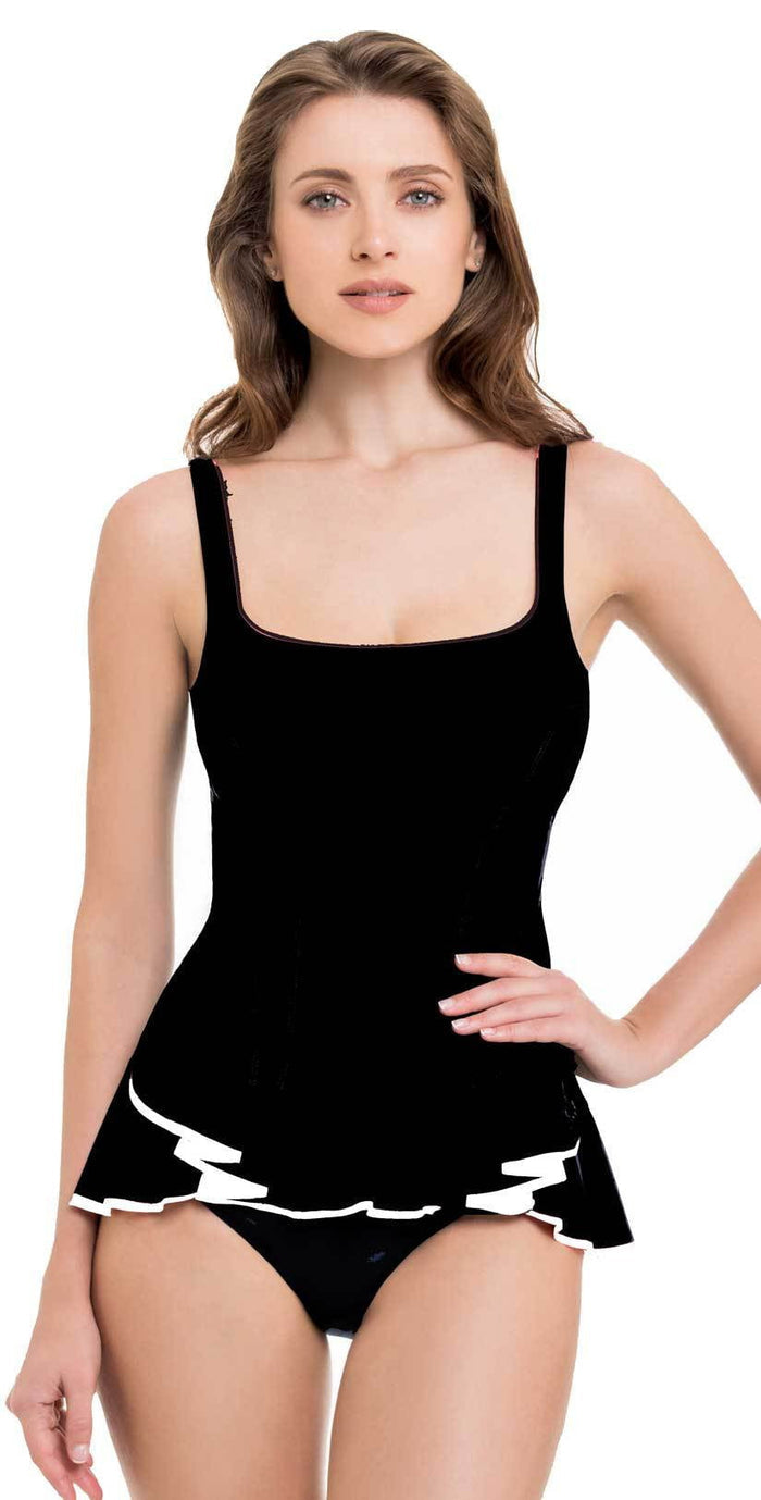 Profile by Gottex Belle Curve Tankini Top  E834-1D37-002: