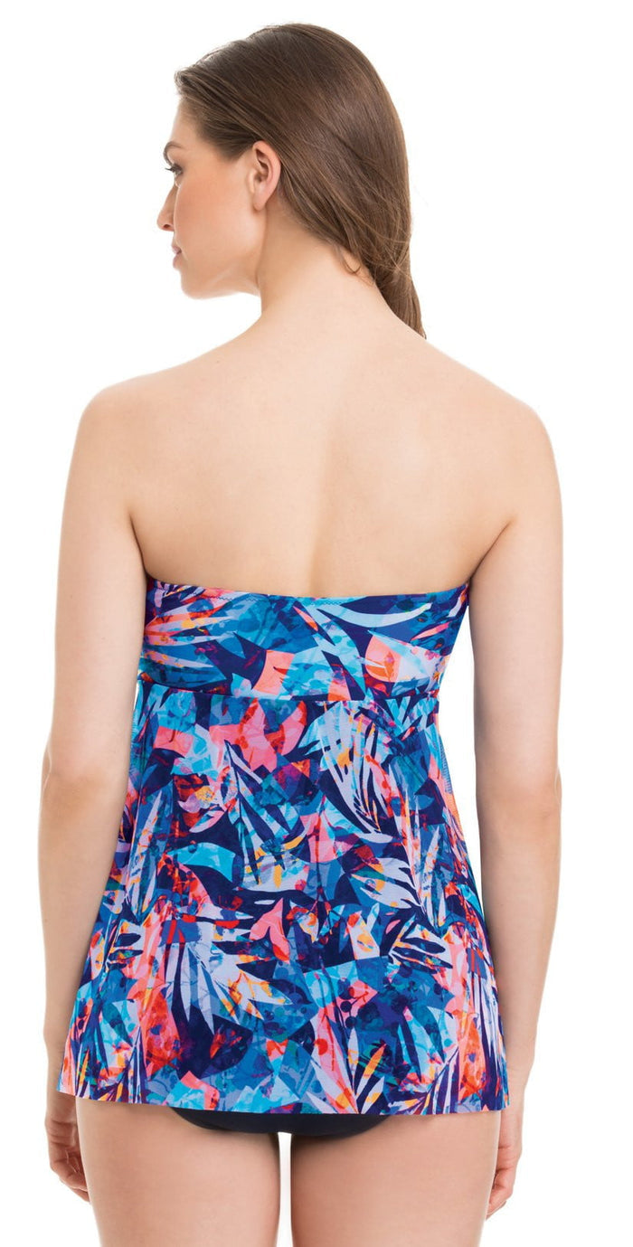Profile By Gottex Tahiti Bandeau Flyaway One Piece Swimsuit: