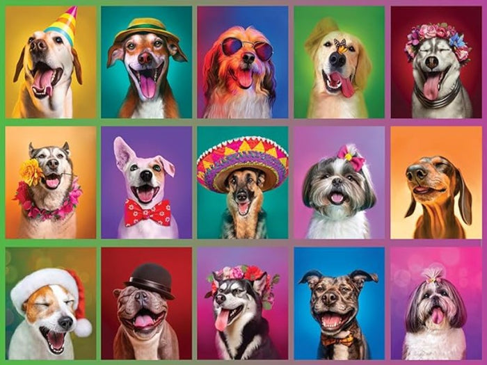 Puppy Portraits Puzzle