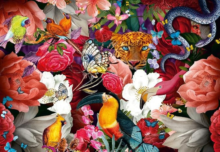 Puzzle Moments Tropical Flowers