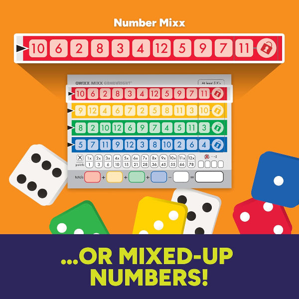 QWIXX MIXX Score Pad