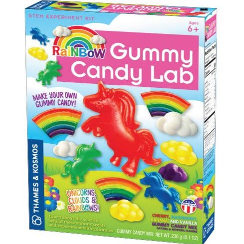 Rainbow Gummy Candy Lab