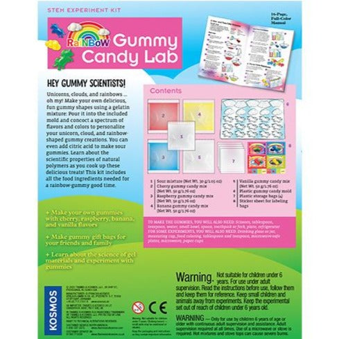 Rainbow Gummy Candy Lab