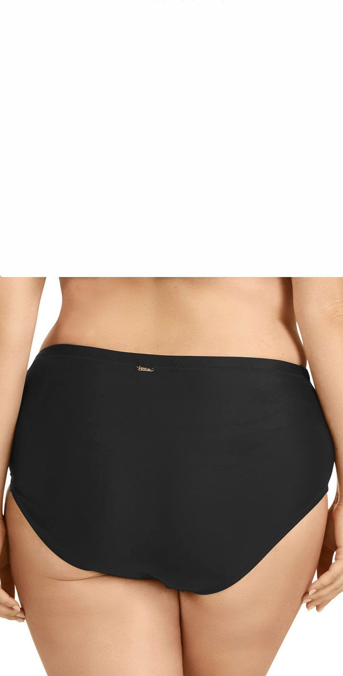 Raisins Curve Shoreline Bottom in Black Y840062-BLK: