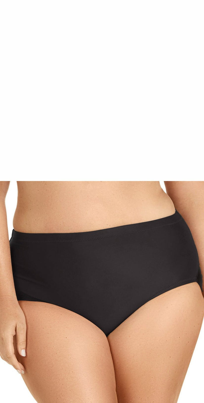 Raisins Curve Shoreline Bottom in Black Y840062-BLK: