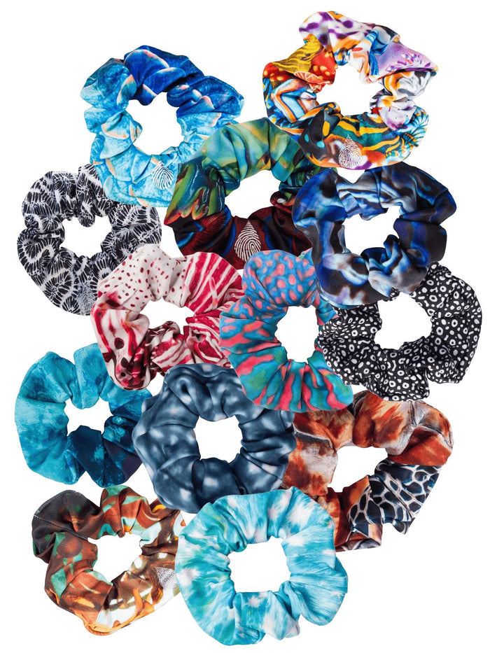 Recycled Scrunchie Made From Pre-Consumer Waste