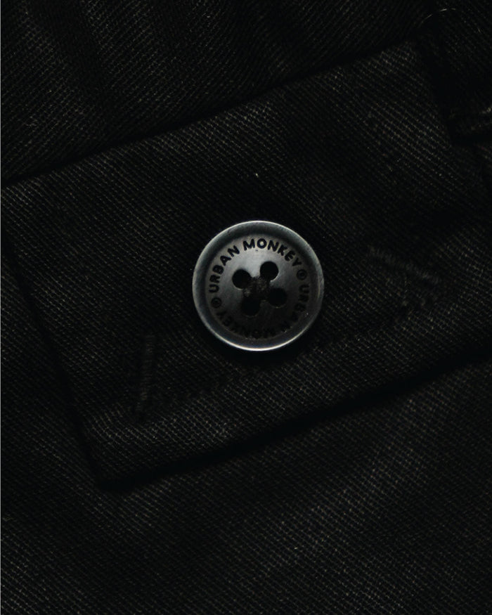 Relaxed Fit Trousers // Black - Urban Monkey® - UM23A_TNCL_A_S