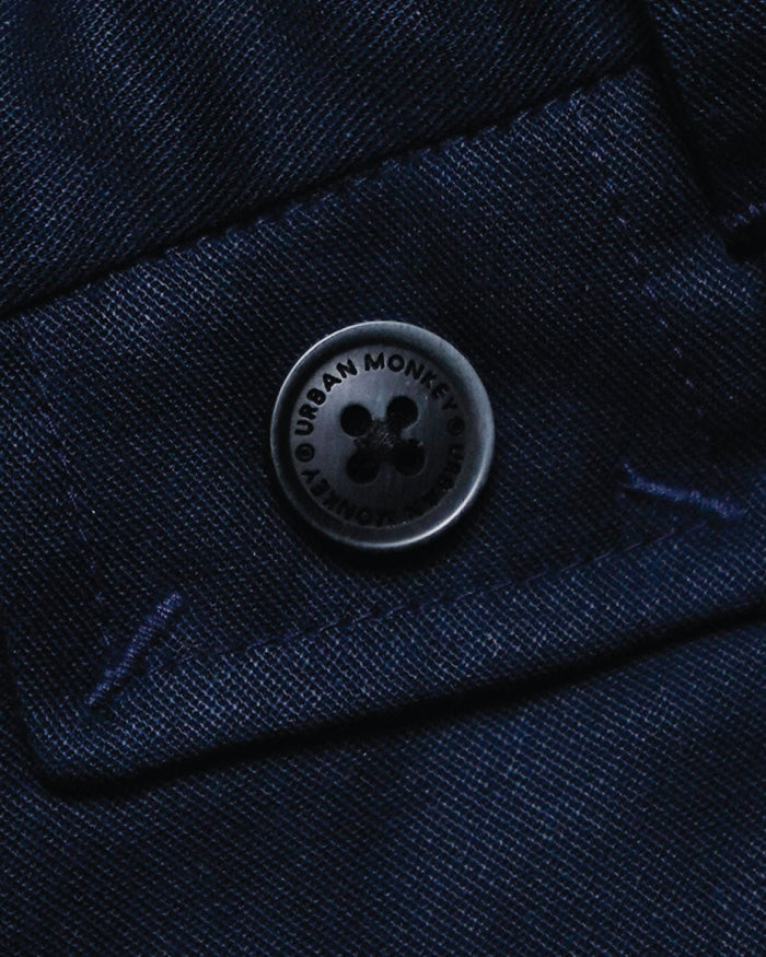 Relaxed Fit Trousers // Navy - Urban Monkey® - UM23A_TNCL_B_S