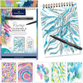 Reverse Coloring & Doodling Brights